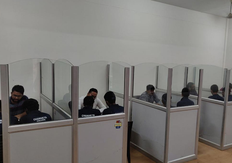 Career counseling at Chanakya Vidyapeeth